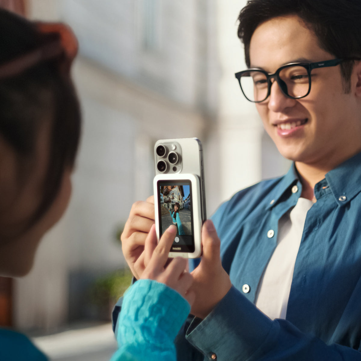 Insta360 Snap Selfie Screen with Light Selfie Screen with Light 5