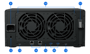 Synology DS1825+ DiskStation 8 - Bay 2.5GbE Tower NAS with NVMe M.2 Slot - ACE Peripherals