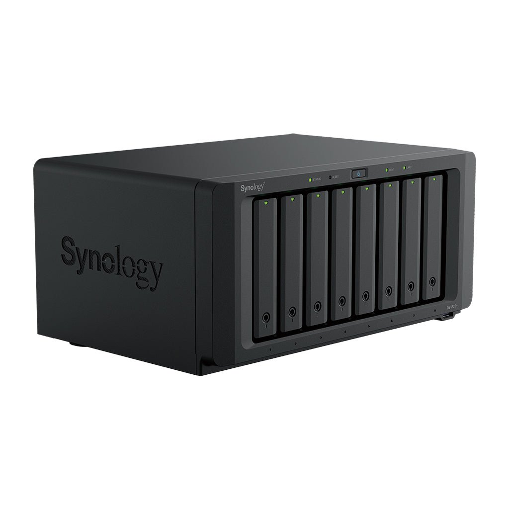Synology DS1825+ DiskStation 8 - Bay 2.5GbE Tower NAS with NVMe M.2 Slot - ACE Peripherals