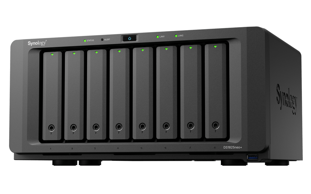 Synology DS1825neo+ DiskStation 8-Bay 2.5GbE Tower NAS - ACE Peripherals