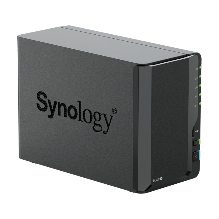 Synology DS225+ DiskStation 2 - Bay 2.5GbE Tower NAS - ACE Peripherals