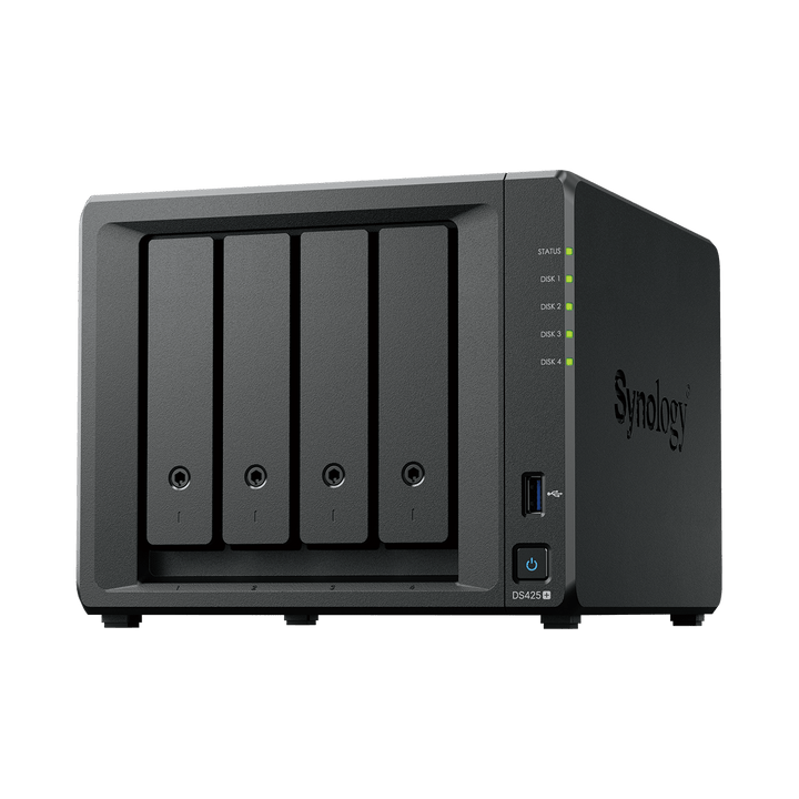 Synology DS425+ DiskStation 4 - Bay 2.5GbE Tower NAS - ACE Peripherals