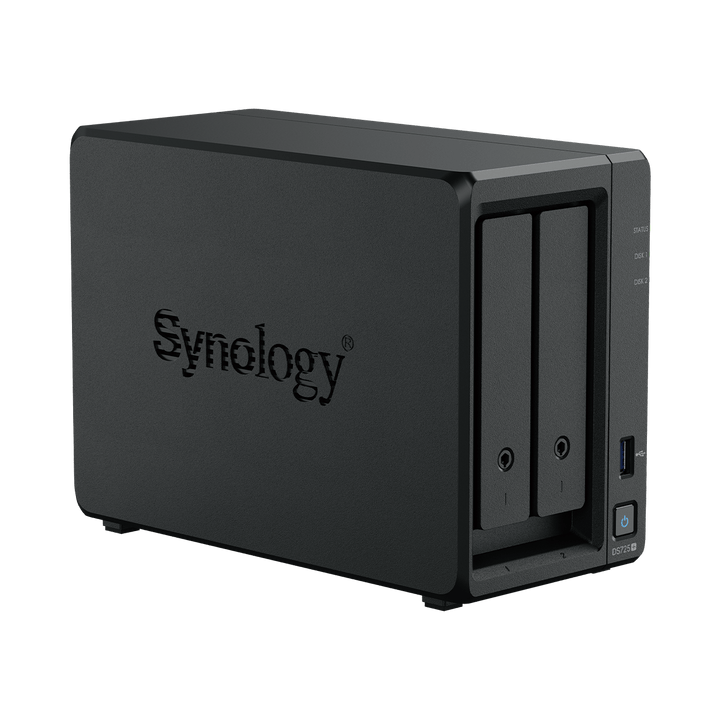 Synology DS725+ DiskStation 2 - Bay 2.5GbE Tower NAS - ACE Peripherals