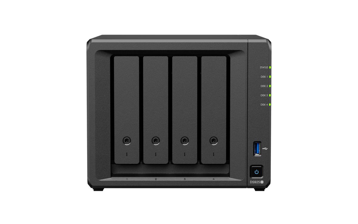 Synology DS925+ DiskStation 4 - Bay 2.5GbE Tower NAS - ACE Peripherals
