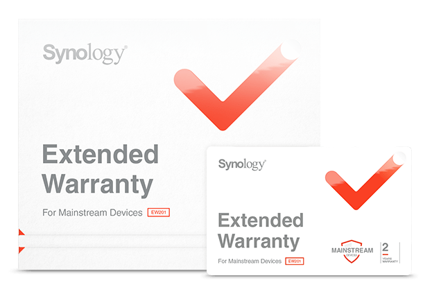 Synology EW201 / EW202 2 Years Extended Warranty - ACE Peripherals