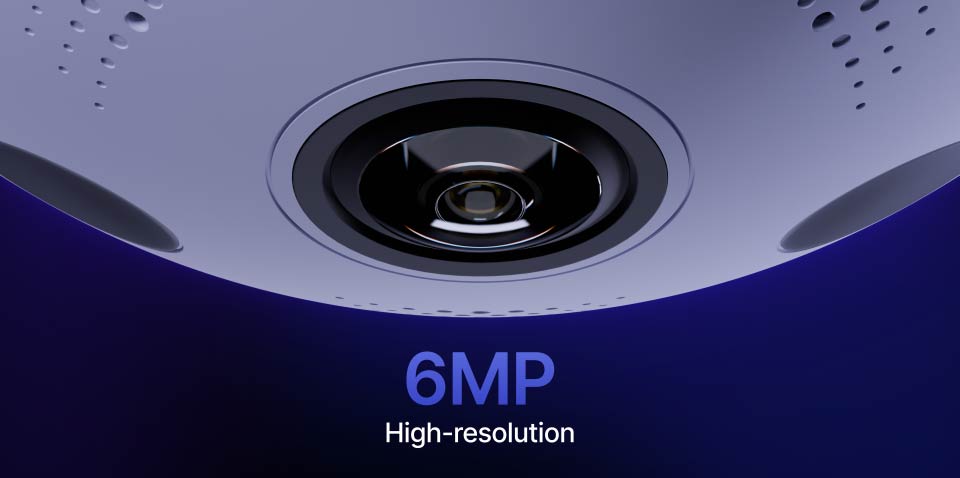 Synology FC600 6MP 360 Degree Indoor POE Fisheye Camera - ACE Peripherals