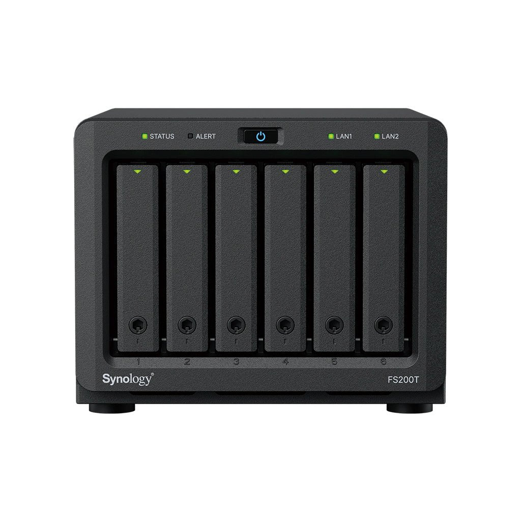 Synology FS200T FlashStation 6-Bay Desktop SATA SSD NAS - ACE Peripherals
