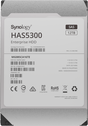 Synology HAS5300 HAS5310 Enterprise Series 3.5" SAS HDD - ACE Peripherals