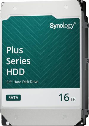 Synology Plus Series 16TB NAS hard drive angled view