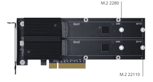 Synology M2D20 Dual M.2 SSD PCIe Expansion Card - ACE Peripherals