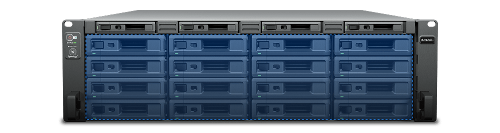 Synology RS11626xs+ RackStation 20-Bay 3U Enterprise NAS - ACE Peripherals