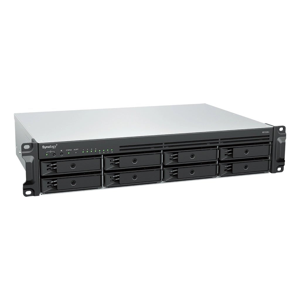 Synology RS1226+ RackStation 8-Bay 2.5GbE Rackmount NAS - ACE Peripherals