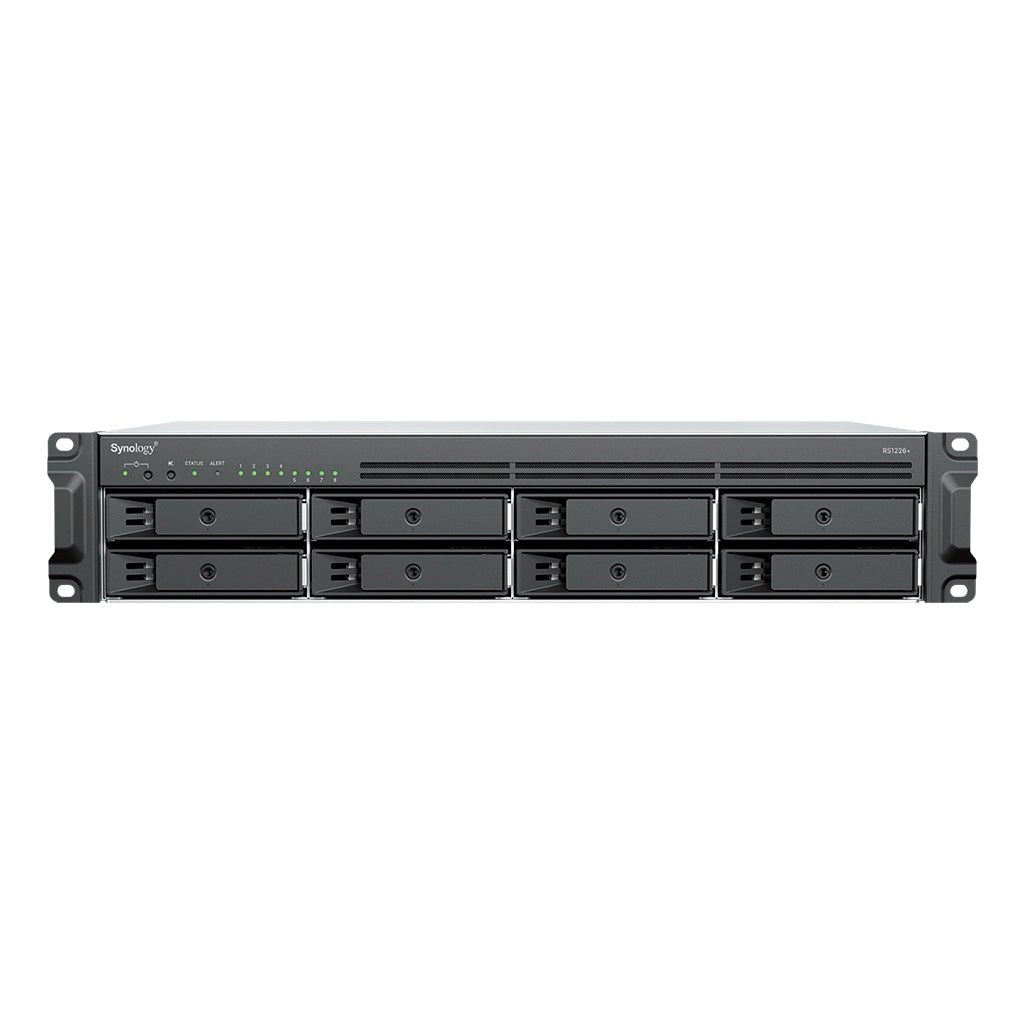 Synology RS1226+ RackStation 8-Bay 2.5GbE Rackmount NAS - ACE Peripherals