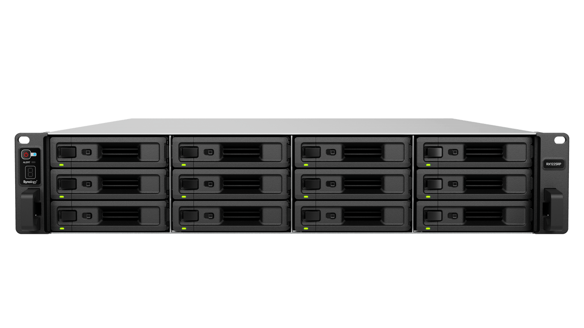 Synology RX1225RP 12 - Bay Rackmount Expansion Unit - ACE Peripherals