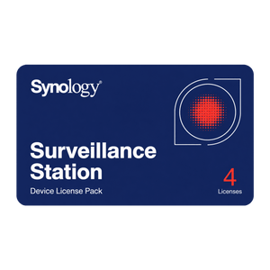 Synology Surveillance Device License Pack (Perpetual 1/4/8-Channel) - ACE Peripherals