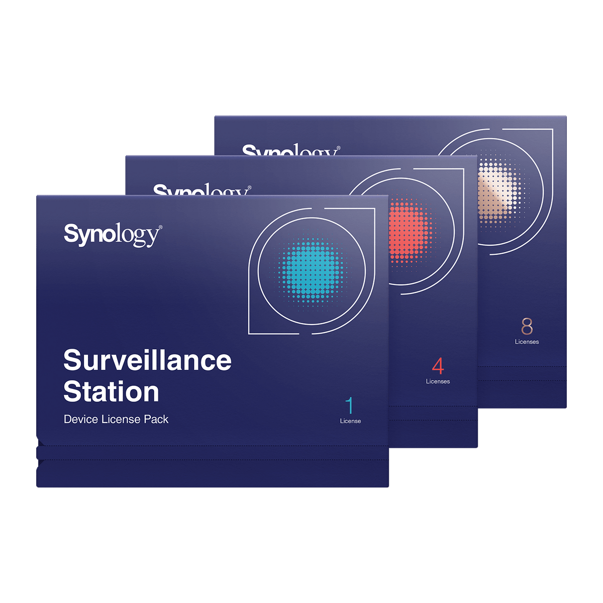 Synology Surveillance Device License Pack (Perpetual 1/4/8-Channel) - ACE Peripherals
