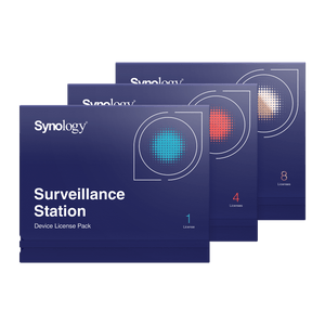 Synology Surveillance Device License Pack (Perpetual 1/4/8-Channel) - ACE Peripherals