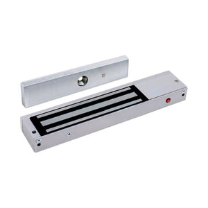Tough 600 lb electromagnetic door lock and armature plate