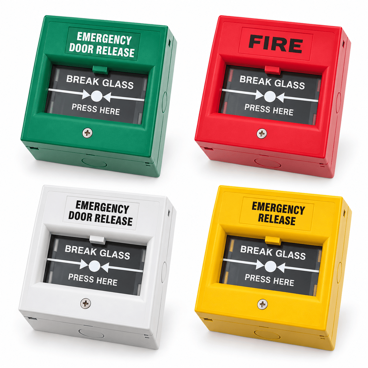 Tough Emergency Break Glass Exit Door Release - ACE Peripherals