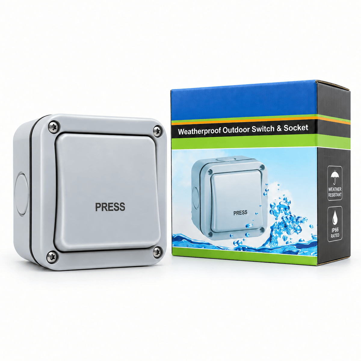 Tough Outdoor Push-to-Exit Door Release Button - ACE Peripherals