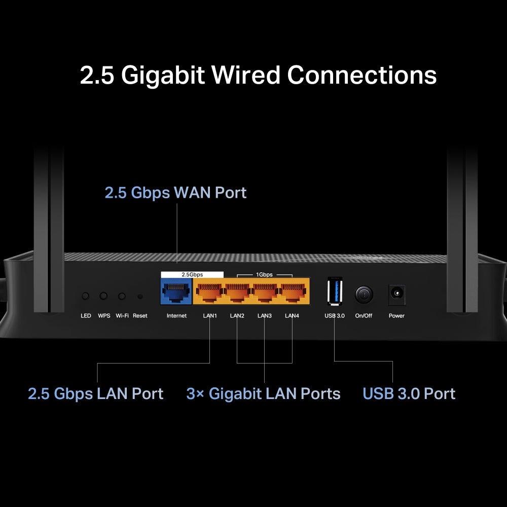 TP - Link Archer BE230 BE3600 Dual - Band Wi - Fi 7 Router - ACE Peripherals