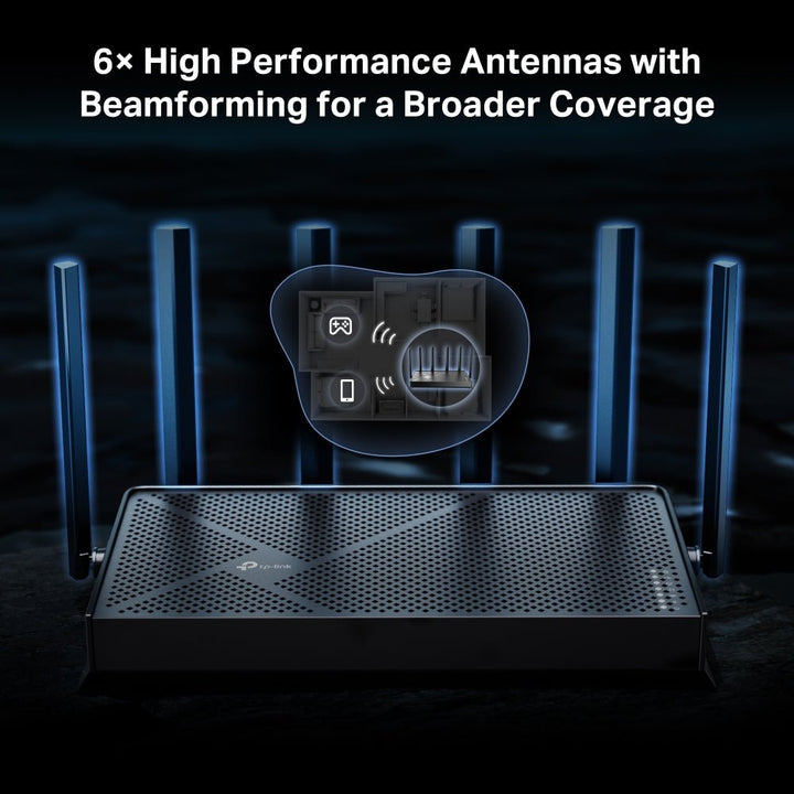 TP - Link Archer BE400 BE6500 Dual - Band Wi - Fi 7 Router - ACE Peripherals