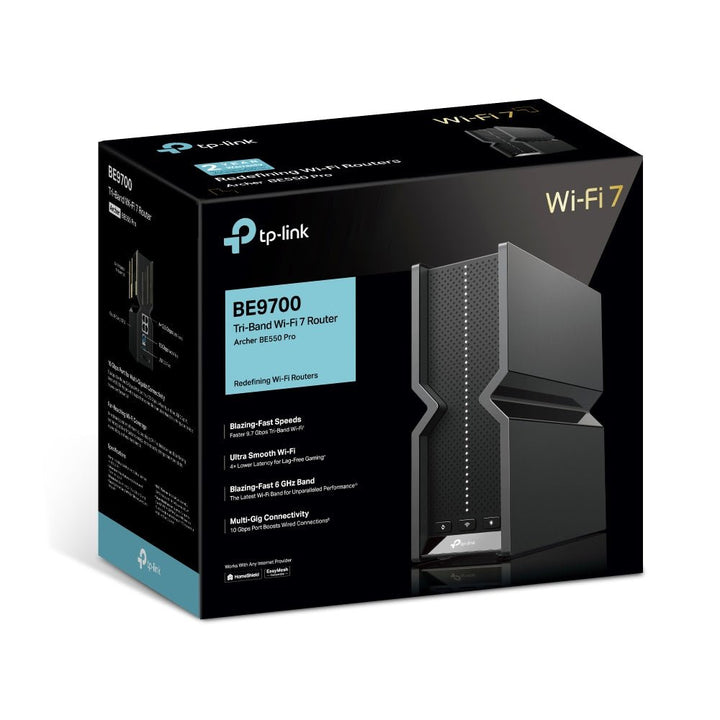 TP - Link Archer BE550 Pro BE9700 Tri - Band Wi - Fi 7 Router - ACE Peripherals
