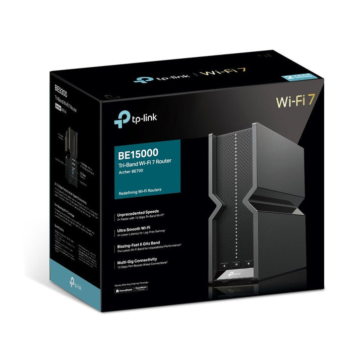 TP - Link Archer BE700 BE15000 Tri - Band Wi - Fi 7 Router - ACE Peripherals