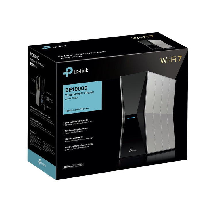 TP - Link Archer BE805 BE19000 Tri - Band Wi - Fi 7 Router - ACE Peripherals
