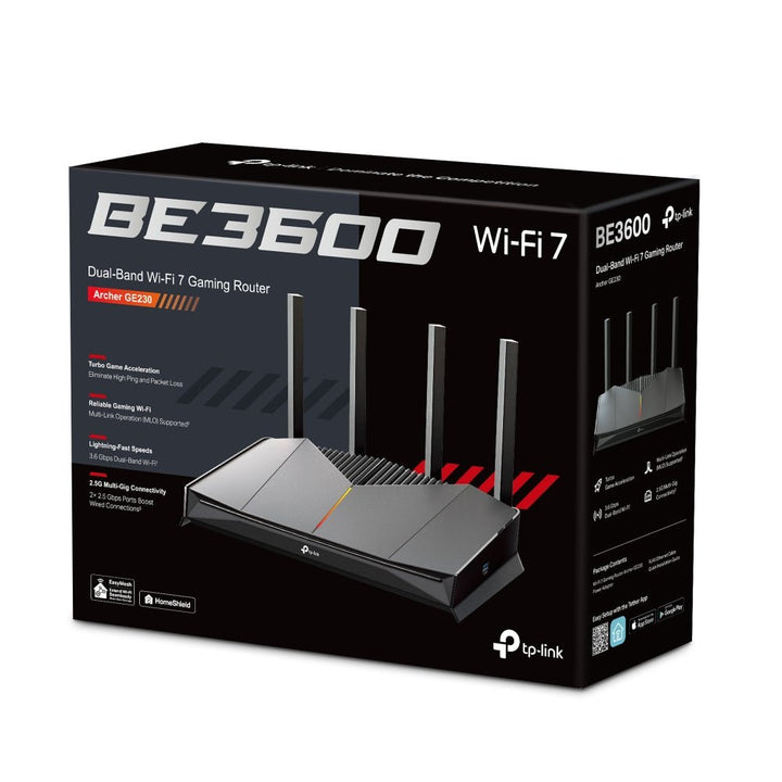 TP - Link Archer GE230 BE3600 Dual - Band Wi - Fi 7 Gaming Router - ACE Peripherals