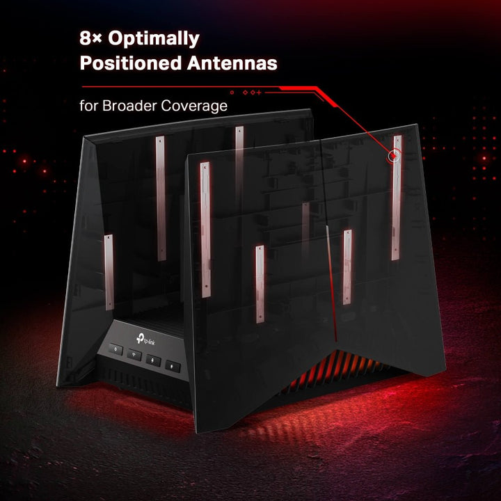 TP - Link Archer GE800 BE19000 Tri - Band Wi - Fi 7 Gaming Router - ACE Peripherals