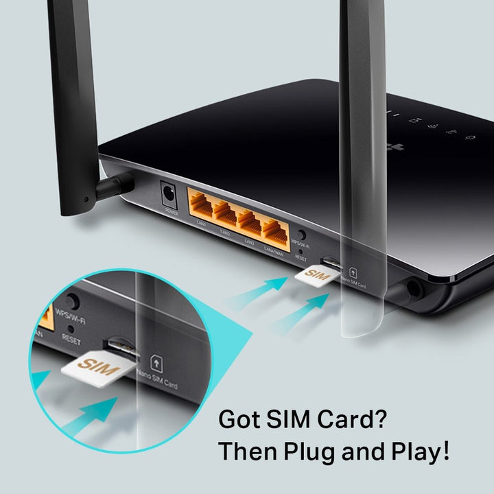 TP - Link Archer MR402 4G LTE AC1200 Dual Band Mesh Router - ACE Peripherals