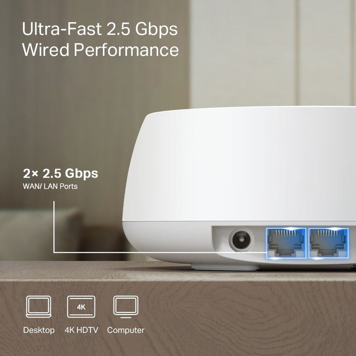 TP - Link Deco BE25 Pro BE5000 Whole Home Mesh WiFi 7 - ACE Peripherals