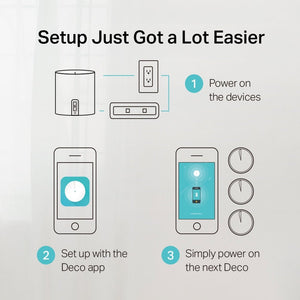 TP - Link Deco X60 AX3000 Whole Home Mesh WiFi 6 - ACE Peripherals