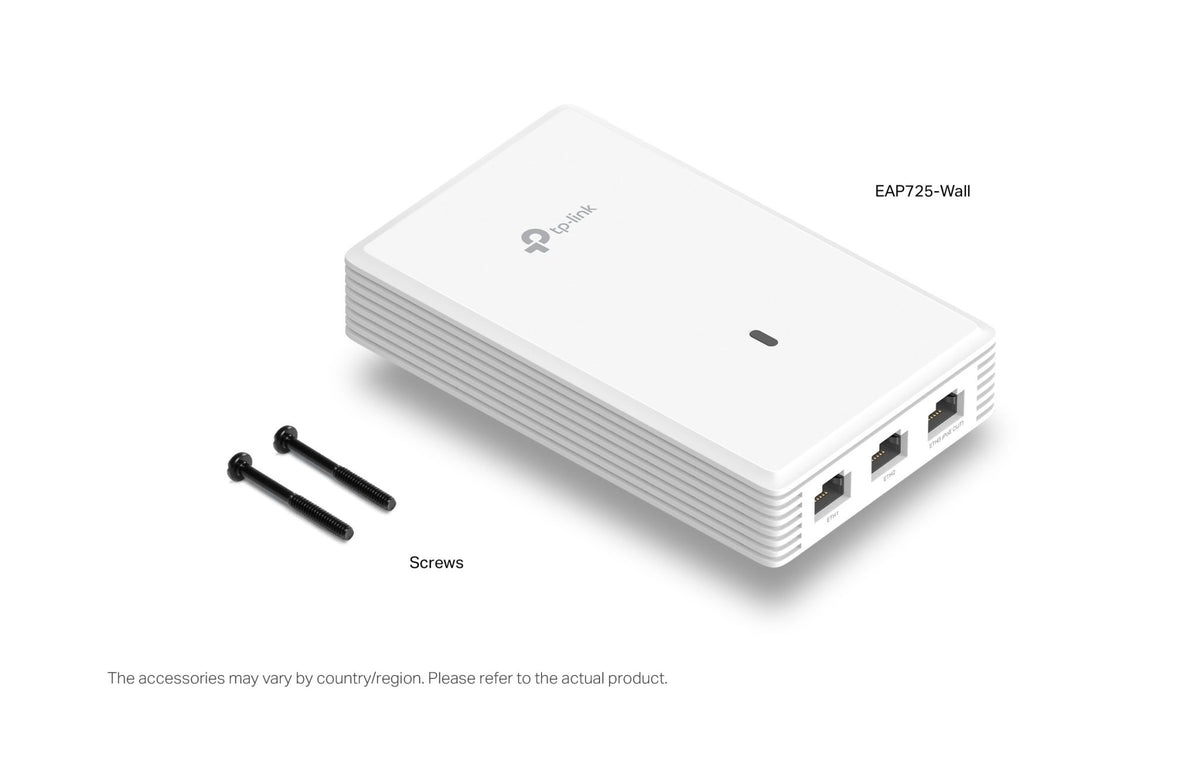 TP - Link EAP725 - Wall BE5000 Wall Plate WiFi 7 Access Point - ACE Peripherals