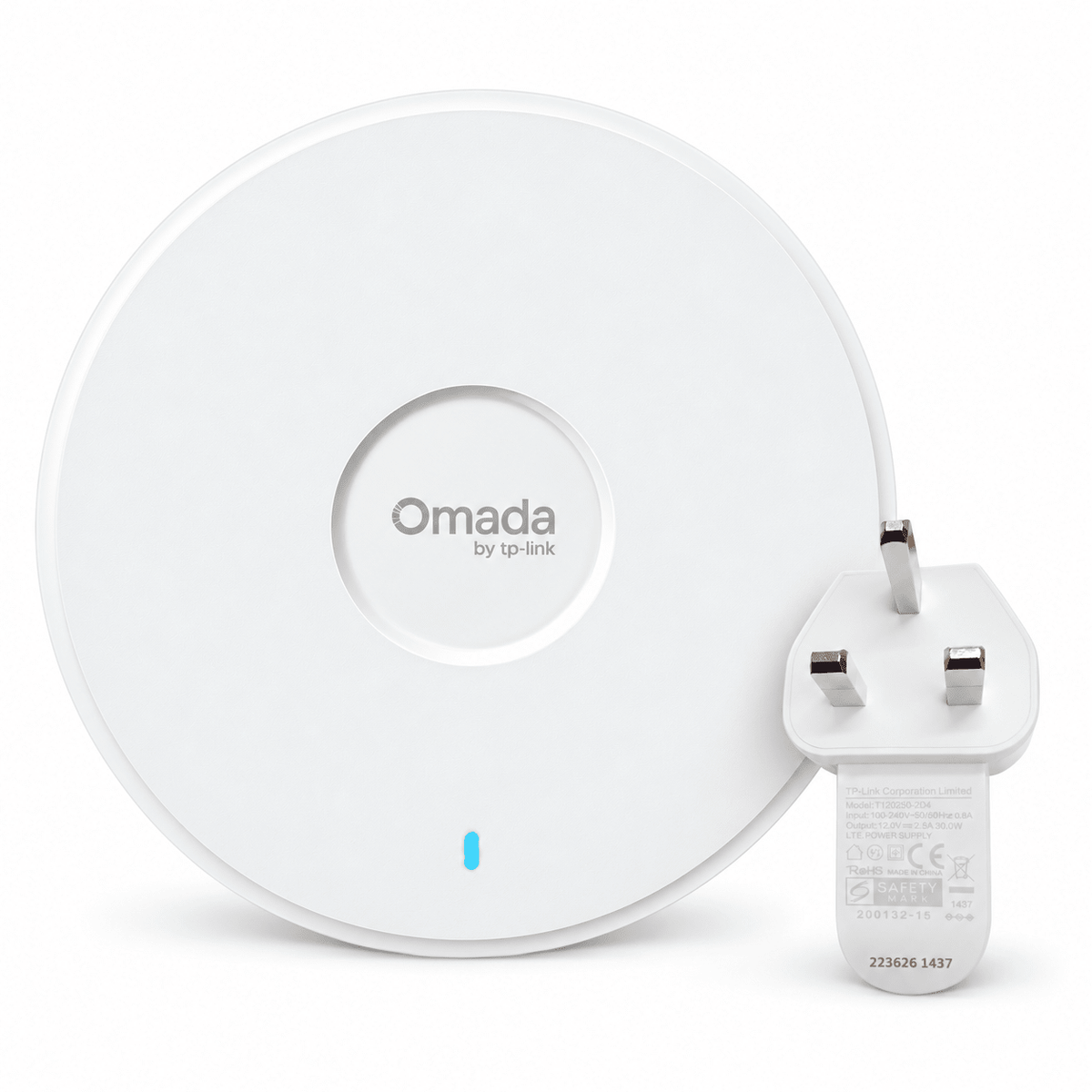 TP-Link EAP770 Tri-Band Wi-Fi 7 Ceiling Mount Access Point with Power Adapter - ACE Peripherals