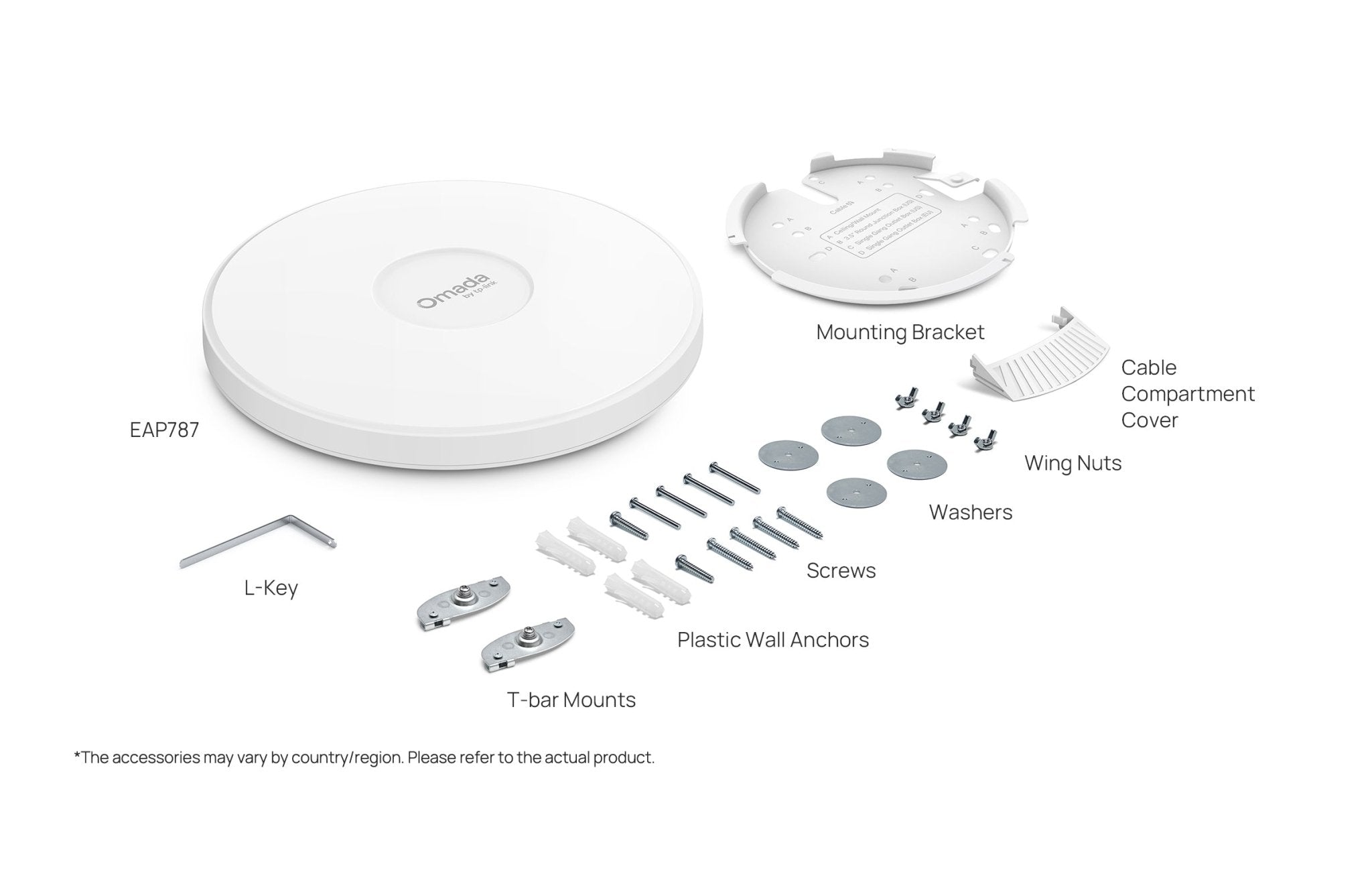 TP-Link EAP787 WiFi 7 Tri-Band 10G Ceiling Access Point