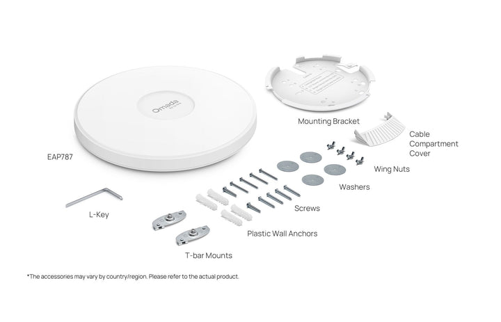 TP - Link EAP787 BE15000 Ceiling Mount Tri - Band Wi - Fi 7 Access Point - ACE Peripherals