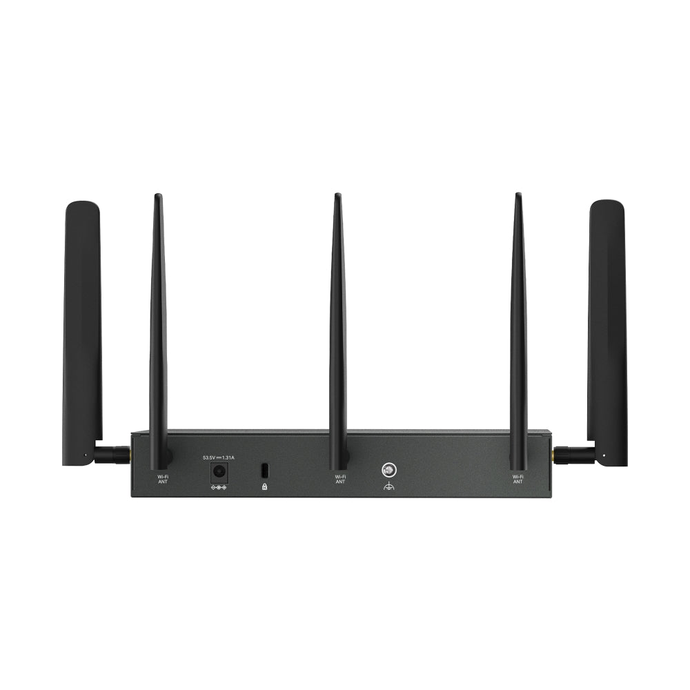TP - Link ER706WP - 4G Omada 4G+ Dual Nano Sim AX3000 4 - Port POE+ Gigabit VPN Gateway Router - ACE Peripherals