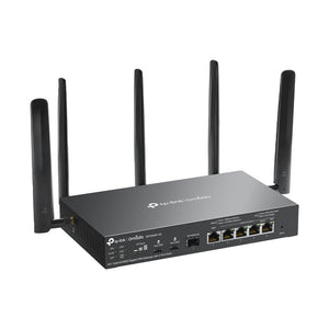 TP - Link ER706WP - 4G Omada 4G+ Dual Nano Sim AX3000 4 - Port POE+ Gigabit VPN Gateway Router - ACE Peripherals
