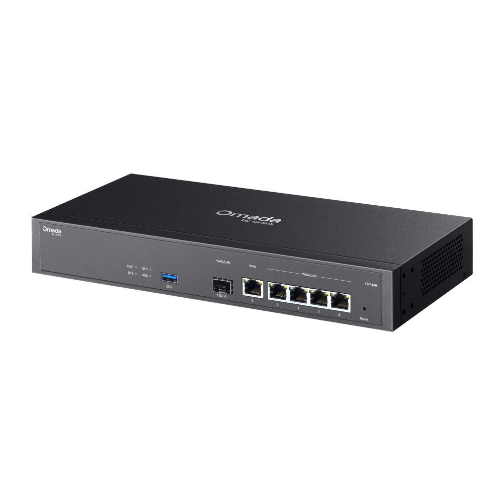 TP-Link ER7406 Omada Gigabit Rackmount/Desktop VPN Gateway Router - ACE Peripherals