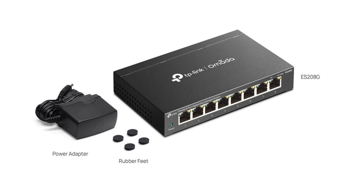 TP - Link ES208G Omada 8 - Port Gigabit Easy Managed Switch - ACE Peripherals