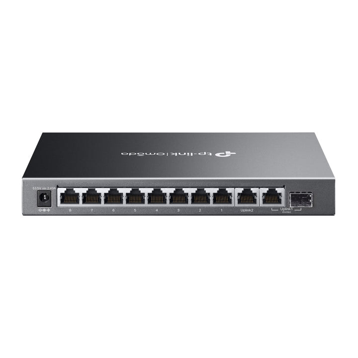 TP - Link ES210GMP Omada 10 - Port Gigabit Easy Managed Switch with 8 - Port PoE+ - ACE Peripherals