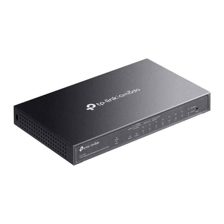 TP - Link ES210GMP Omada 10 - Port Gigabit Easy Managed Switch with 8 - Port PoE+ - ACE Peripherals