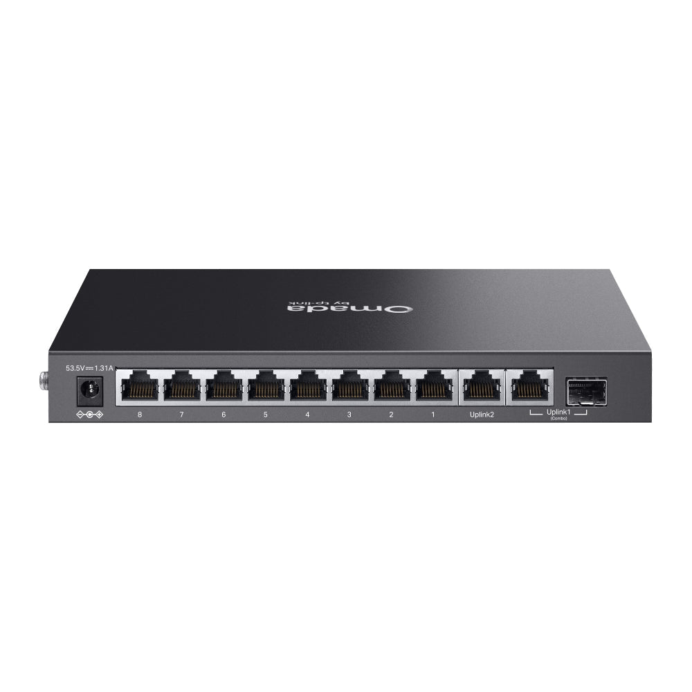 TP-Link ES210GP Omada 10-Port Gigabit Easy Managed Switch with 8-Port PoE+ - ACE Peripherals