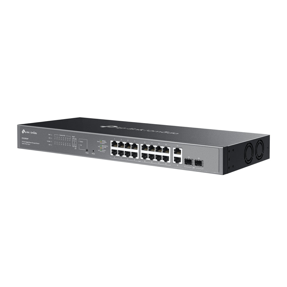 TP - Link ES220GMP Omada 20 - Port Gigabit Easy Managed 250m Long Range POE Switch with 16 - Port PoE+ - ACE Peripherals