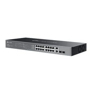 TP - Link ES220GMP Omada 20 - Port Gigabit Easy Managed 250m Long Range POE Switch with 16 - Port PoE+ - ACE Peripherals
