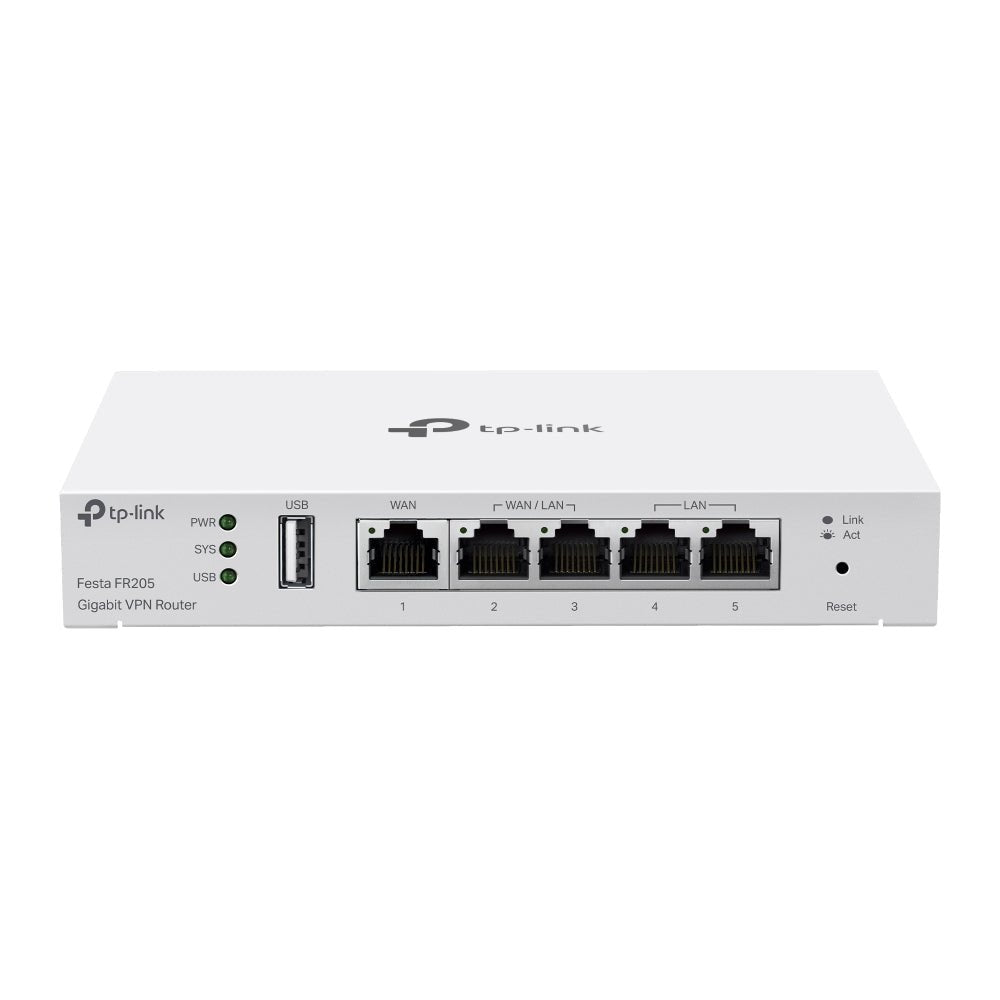 TP-Link Festa FR205 Gigabit VPN Router - ACE Peripherals