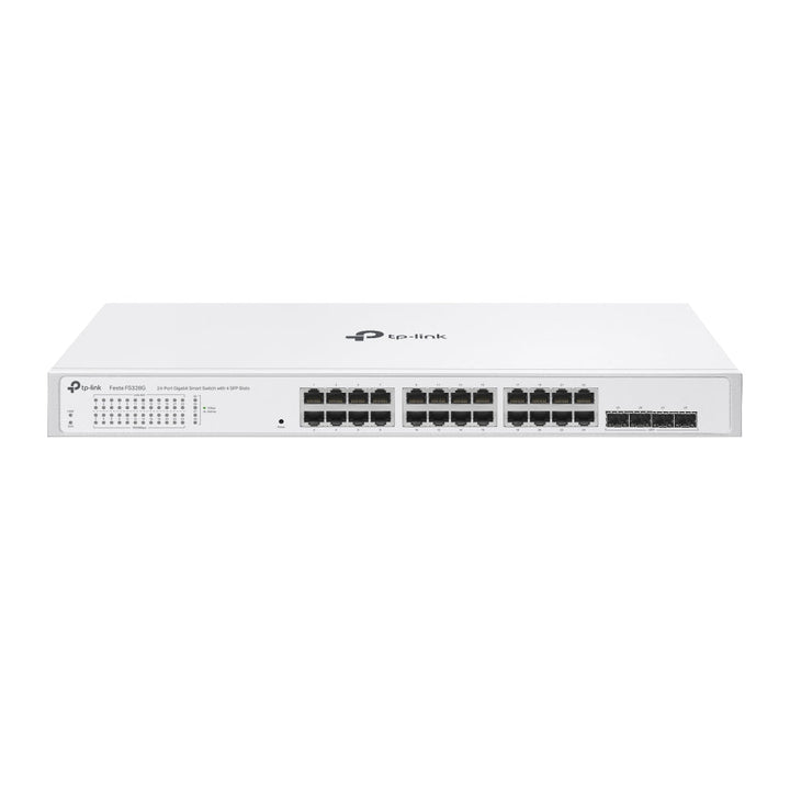 TP - Link Festa FS328G 24 - Port Gigabit Smart Switch with 4 SFP Slots - ACE Peripherals