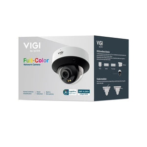 TP - Link InSight S225 VIGI 2MP Full - Color Dome Network Camera - ACE Peripherals